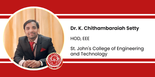 St. John's College of Engineering and Technology, HOD, EEE: Dr. K. Chithambaraiah Setty Interview